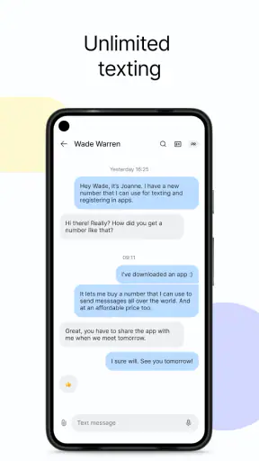 Text Us ™ 2nd Texting For Me screenshot