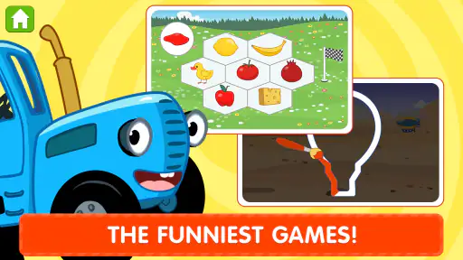 The Blue Tractor: Toddler Game screenshot