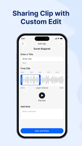 The Clear Quran Audiobook screenshot