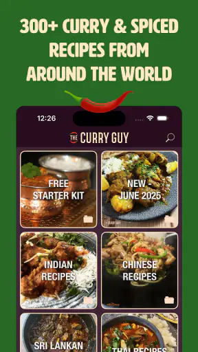 The Curry Guy - Spiced Recipes screenshot