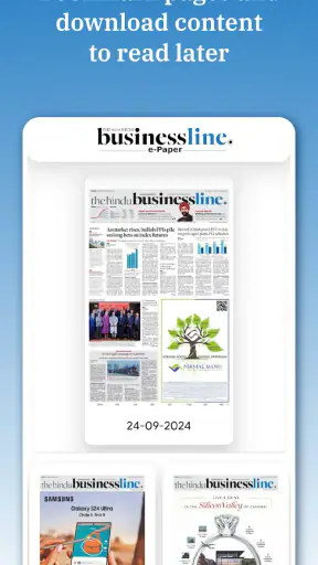 The Hindu BusinessLine ePaper screenshot