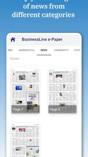 The Hindu BusinessLine ePaper screenshot