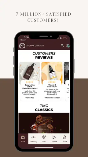 The Man Company screenshot