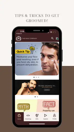 The Man Company screenshot