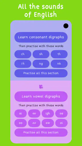 The Phonics App screenshot