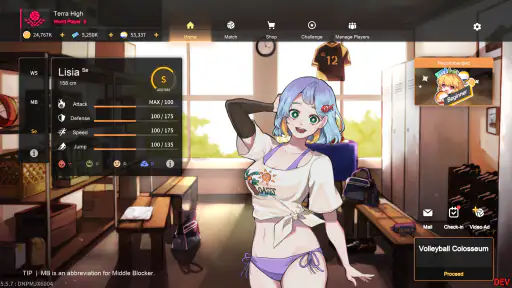The Spike Cross - Volleyball screenshot