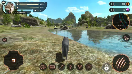 The Wolf: Animal Game MMORPG screenshot