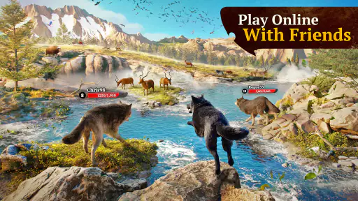 The Wolf: Animal Game MMORPG screenshot