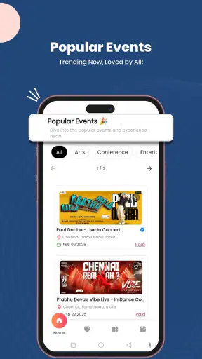 Ticket9 | Discover live events screenshot