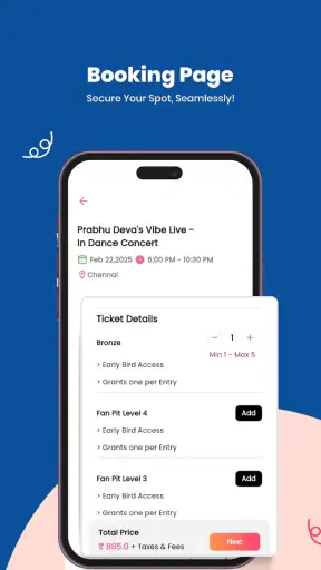 Ticket9 | Discover live events screenshot