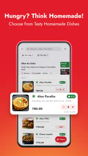 TiffiT- HomeMade Food Delivery screenshot