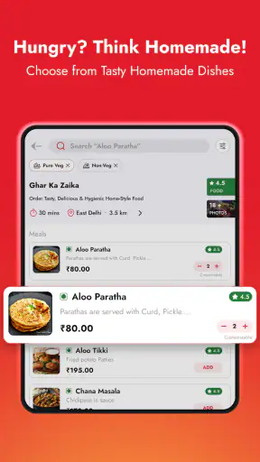 TiffiT- HomeMade Food Delivery screenshot