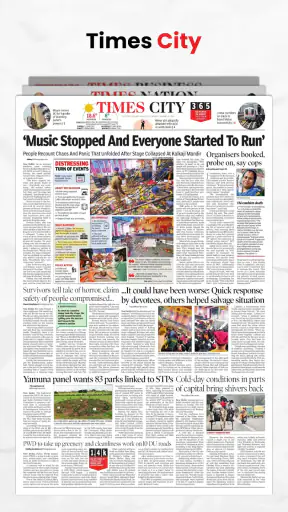 Times Of India Newspaper App screenshot