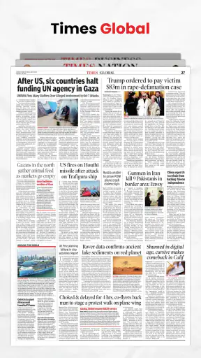 Times Of India Newspaper App screenshot