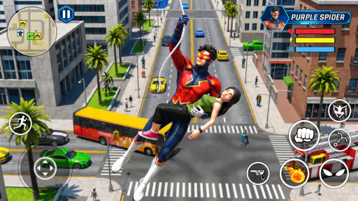 Titan Rope Hero: Vice City screenshot