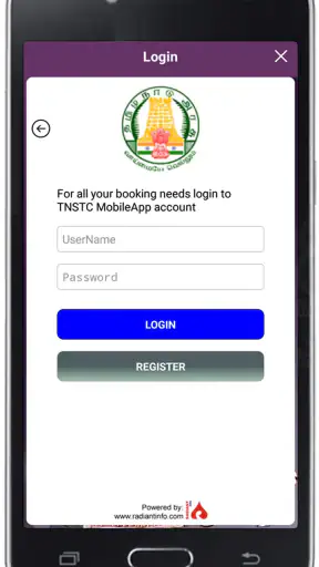 TNSTC Official App screenshot