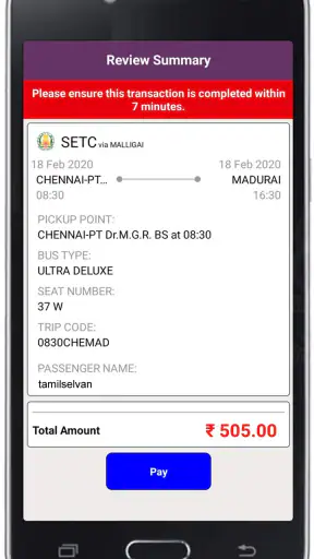 TNSTC Official App screenshot