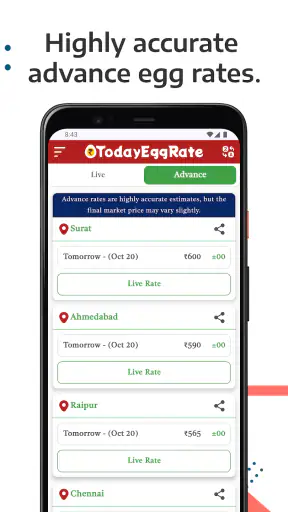 Today Egg Rate screenshot