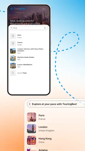 TouringBee: Travel Audio Guide screenshot