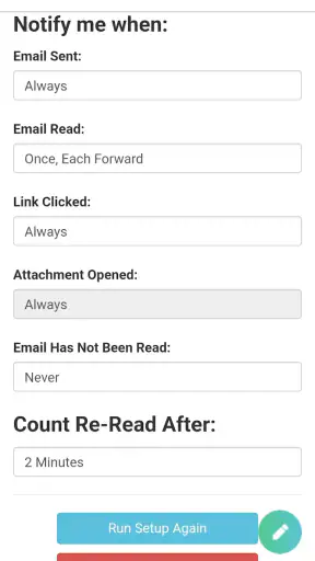 Track - Email Tracking screenshot