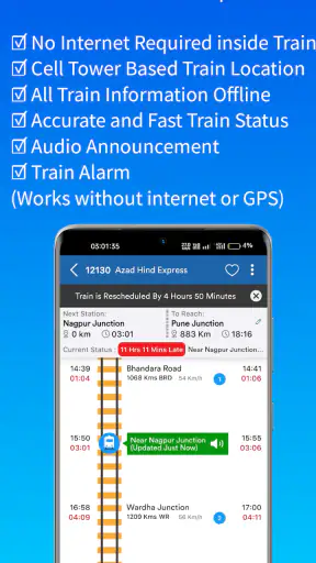 Track My Train - Live Status screenshot