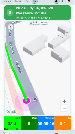 Track Reporter - Proof of Work screenshot