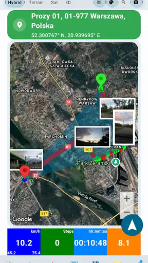 Track Reporter - Proof of Work screenshot