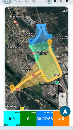 Track Reporter - Proof of Work screenshot