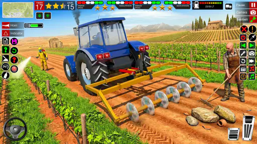 Tractor Game Farm Simulator screenshot