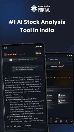 Trade Brains Portal screenshot