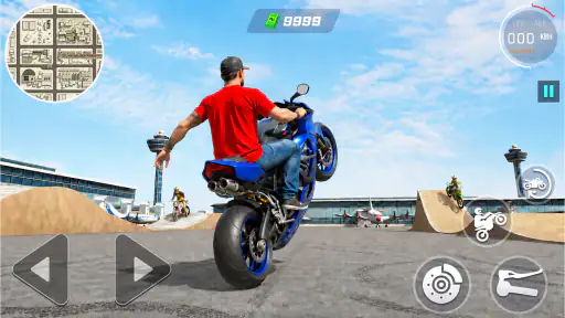 Traffic Bike: Wheelie Stunt screenshot