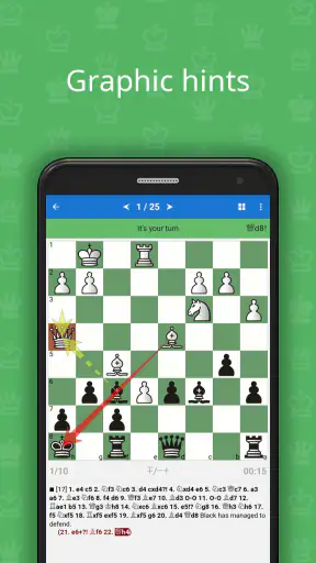 Training system by M Dvoretsky screenshot