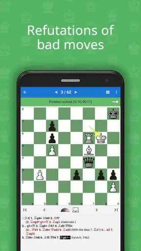 Training system by M Dvoretsky screenshot