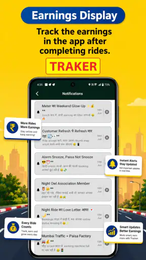 Traker Boss Driver Partner App screenshot