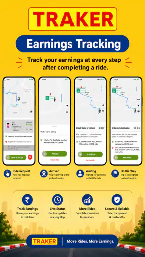 Traker Boss Driver Partner App screenshot
