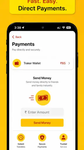Traker: Cab, Auto & Bike App screenshot