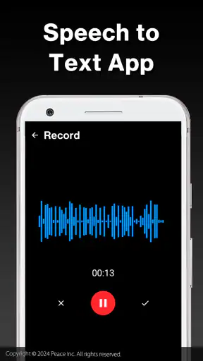 Transcriber - Speech to Text screenshot