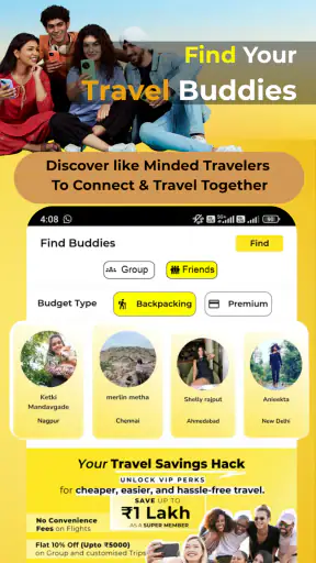 Travel Buddy: Find, Chat, Book screenshot