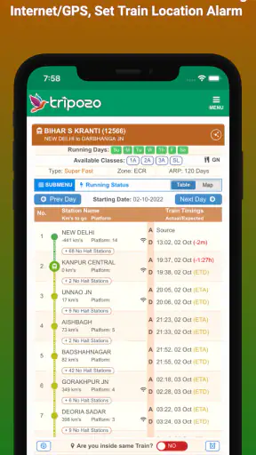 Tripozo: Train Flight & Travel screenshot