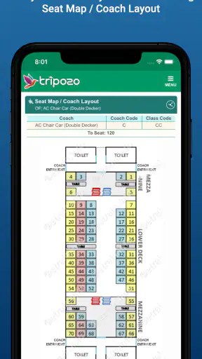 Tripozo: Train Flight & Travel screenshot