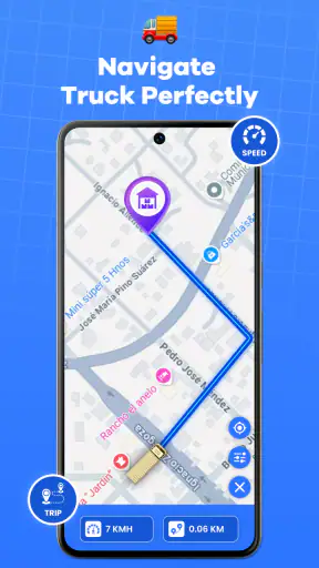 Truck Map Routes : Truck GPS screenshot