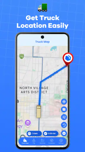 Truck Map Routes : Truck GPS screenshot