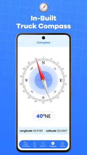 Truck Map Routes : Truck GPS screenshot