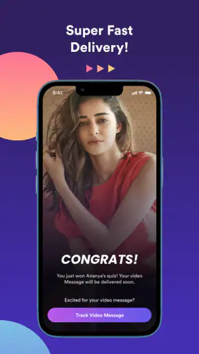 TrueFan - Get Video Messages screenshot