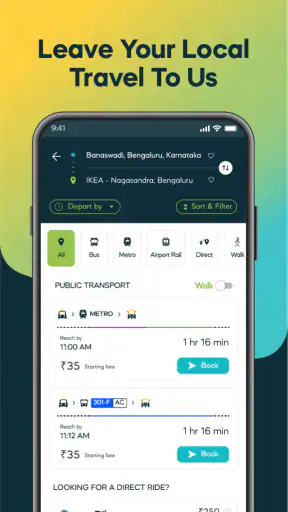Tummoc: Bus & Metro Ticketing screenshot
