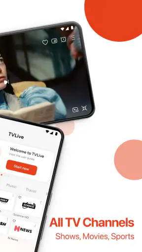 TVLive: Watch Live TV & Movies screenshot