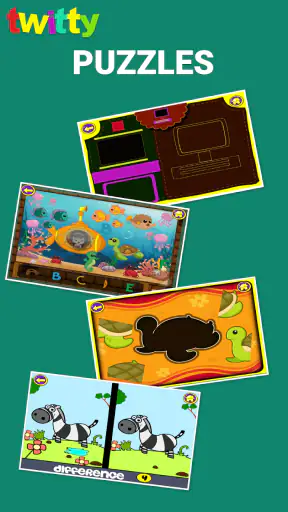 Twitty - KG Learning Games screenshot