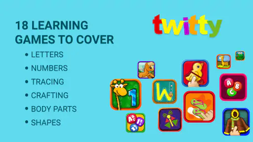 Twitty - KG Learning Games screenshot
