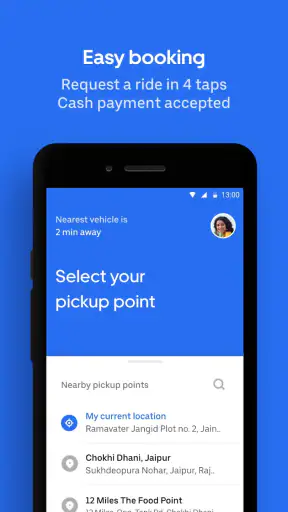 Uber Lite: कार ऑटो और मोटो screenshot