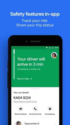 Uber Lite: कार ऑटो और मोटो screenshot